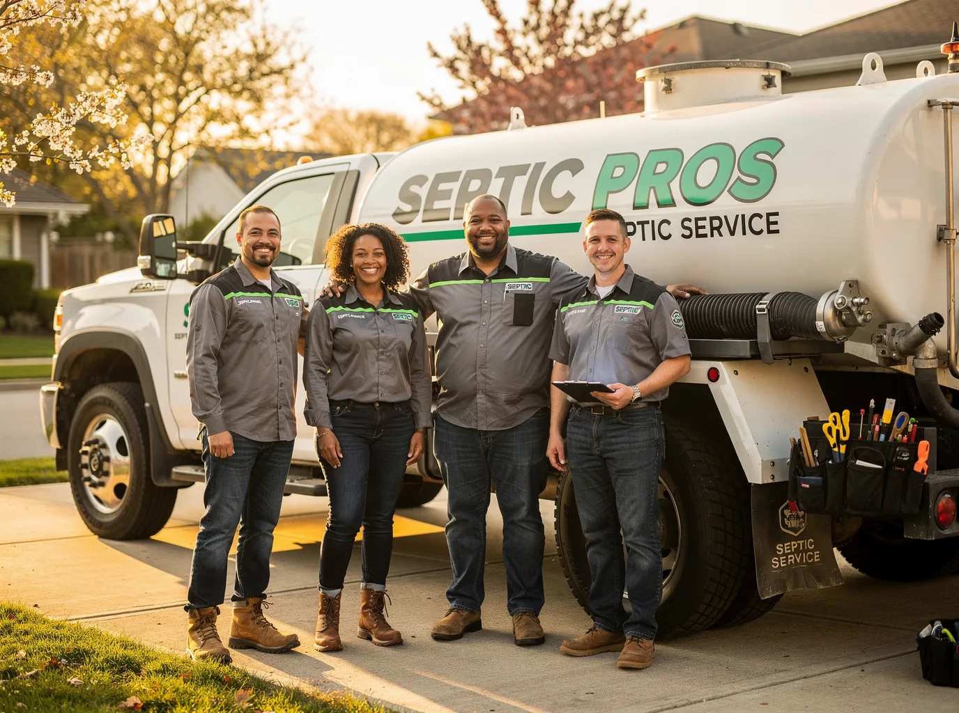 Septic Tank Pumping company in Cinebar, WA
